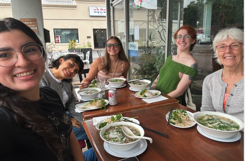 lunch at just pho